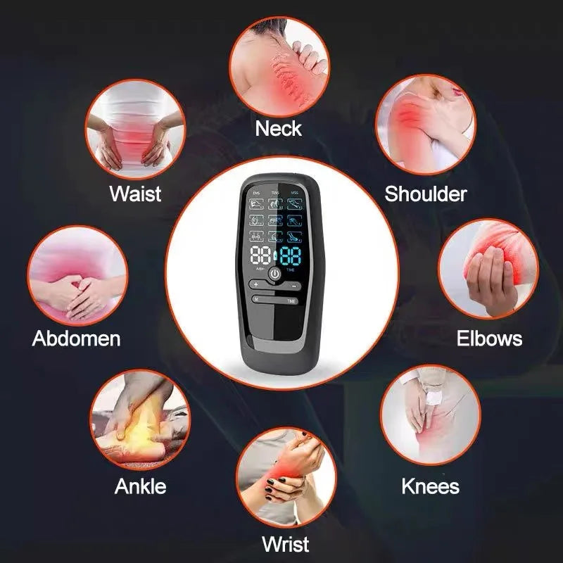 Revolutionary Electric Muscle Stimulator - TENS Therapy for Pain Relief and Slimming