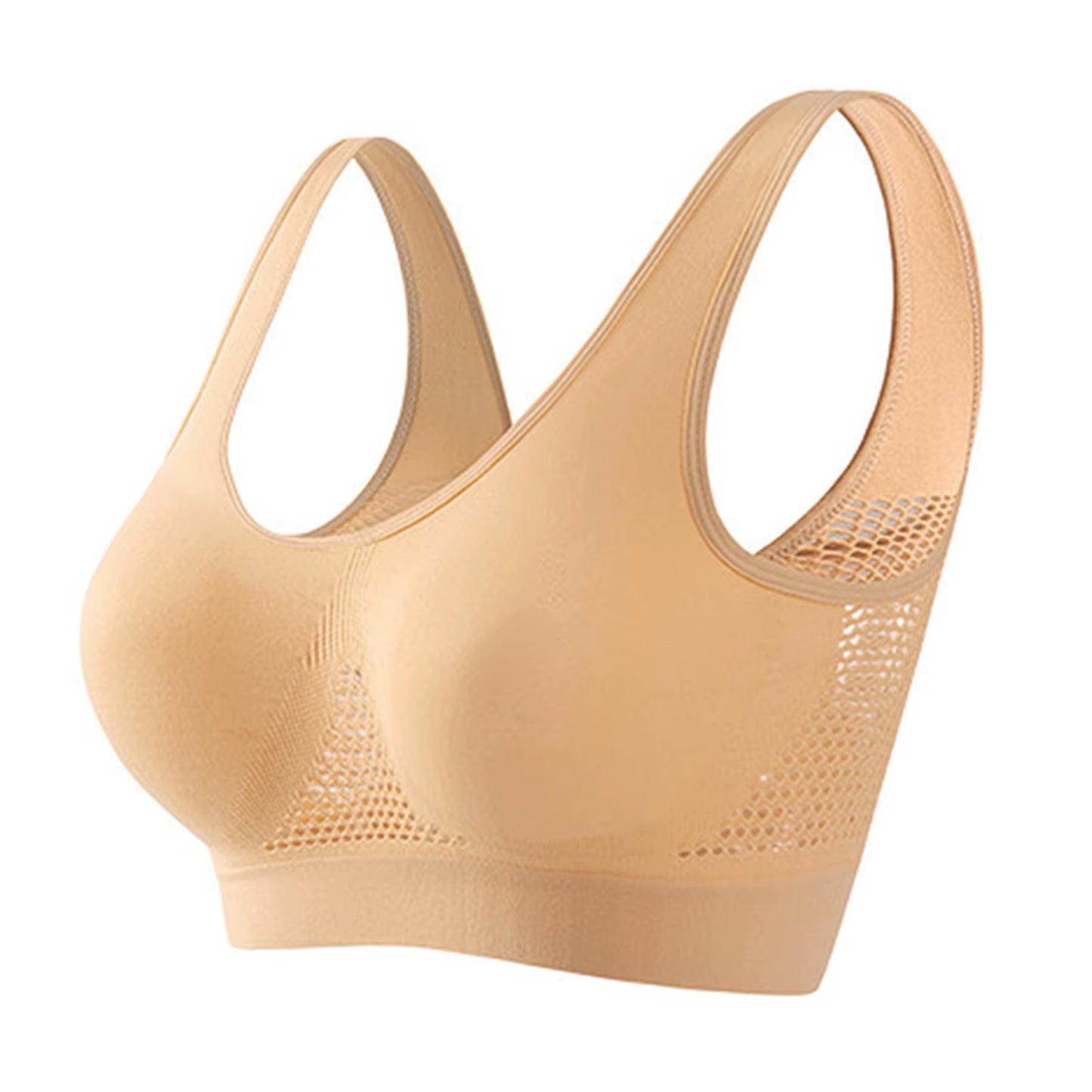 Beautiful Back Sports Bra Shockproof Running Fitness Anti-Sagging Upper Collection Soft Support High-Strength Women'S Yoga Vest