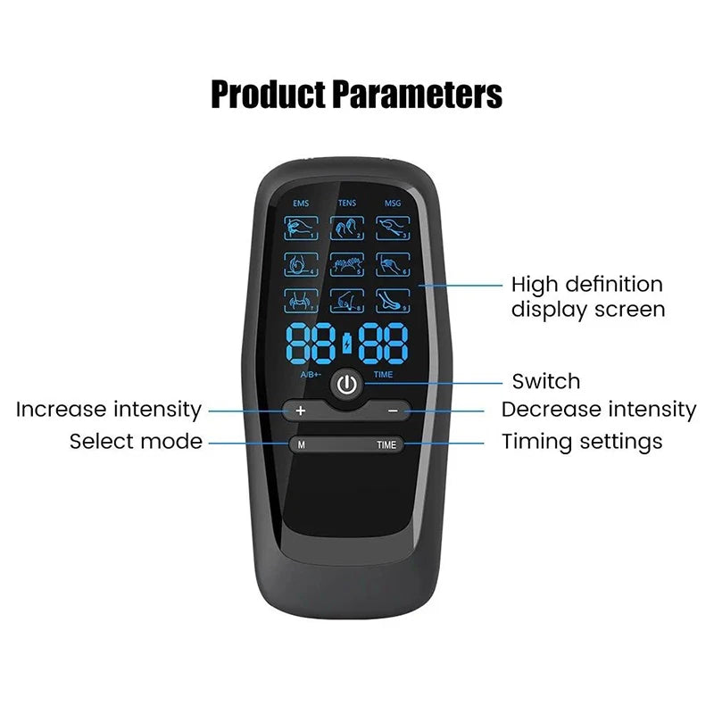Revolutionary Electric Muscle Stimulator - TENS Therapy for Pain Relief and Slimming