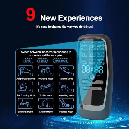 Revolutionary Electric Muscle Stimulator - TENS Therapy for Pain Relief and Slimming