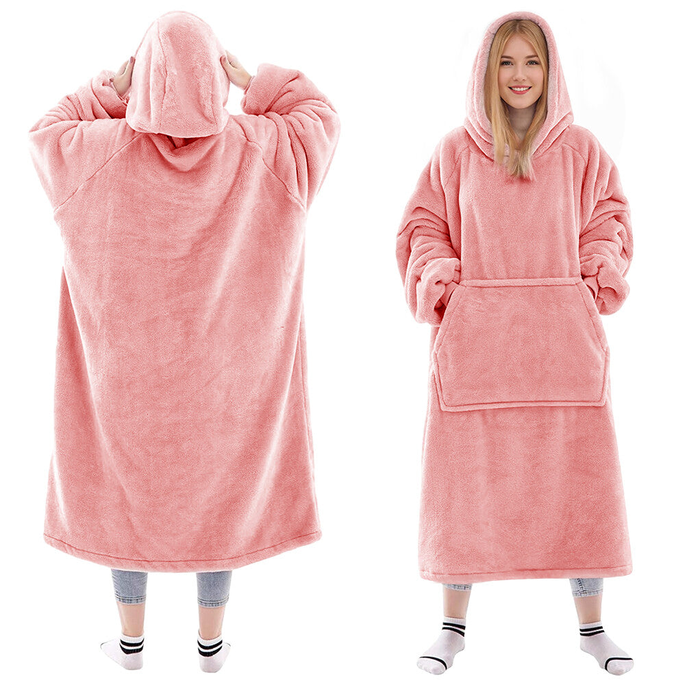 Wrap Yourself in Comfort with Our Oversized Wearable Blanket Hoodie - Ultimate Warmth for Winter Adventures