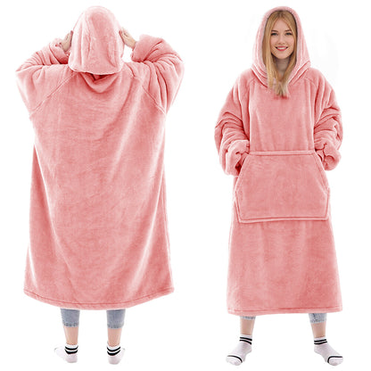 Wrap Yourself in Comfort with Our Oversized Wearable Blanket Hoodie - Ultimate Warmth for Winter Adventures