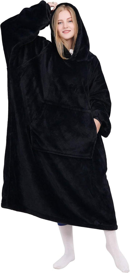 Wrap Yourself in Comfort with Our Oversized Wearable Blanket Hoodie - Ultimate Warmth for Winter Adventures